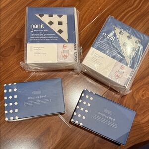 Nanit NEW Breathing Bands- 2x size small, 1 x medium 1 x large